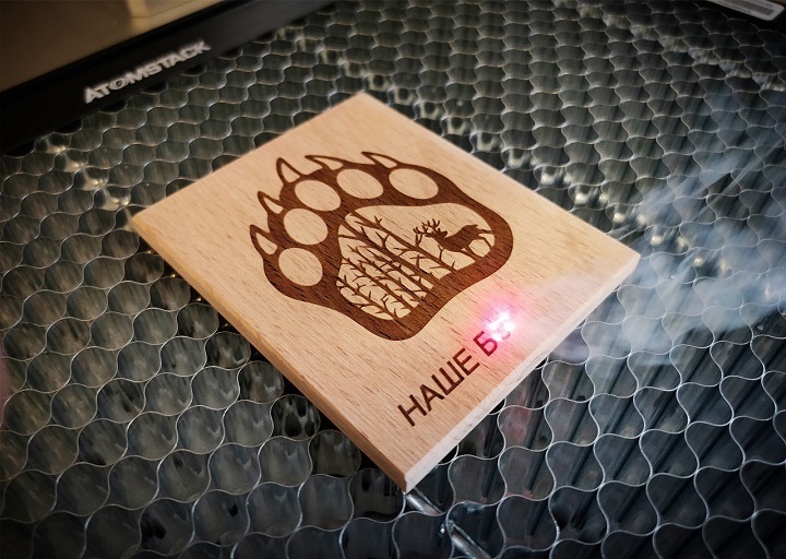 Гравировка по дереву 